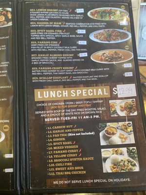 Menu photo 5 Thai Quality Restaurant Oxnard, CA