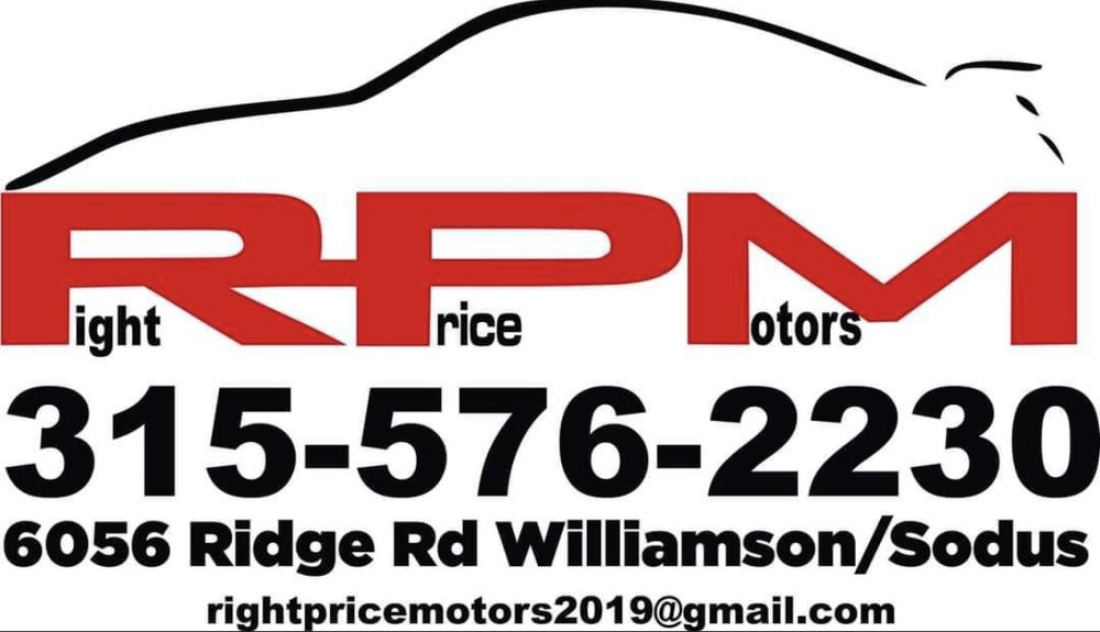 RIGHT PRICE MOTORS Updated July 2024 6056 Ridge Rd, Williamson, New