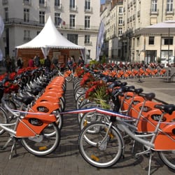 Station Bicloo Commerce - Vélo bicloo nantes métropole bi clou