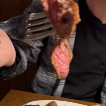 Outback Steakhouse - The "medium-well" steak we ordered. - Steakhouses Near Me - Jackson, Michigan