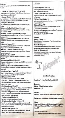 Menu photo 1 Margaritas Liberty Hill, TX Menu photo 1 Margaritas Liberty Hill, TX