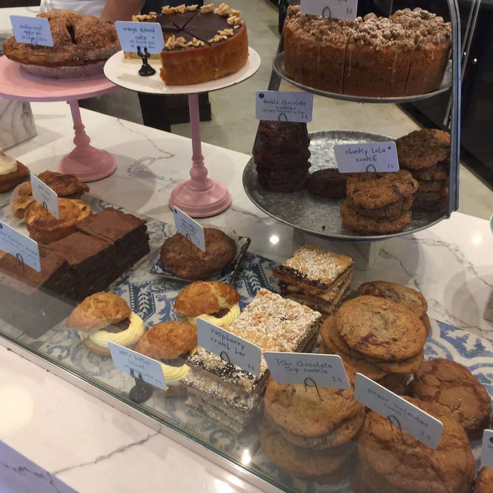 Flour Bakery + Café - Pastries for today, a few hours after the lunch rush. Yum! - Coffee & Tea Near Me - Boston, Massachusetts