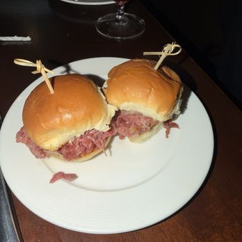 Michael's Restaurant - Corn beef sliders, oh my! - New American Near Me - Santa Monica, California
