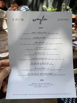 Menu photo 7 Wayla New York, NY