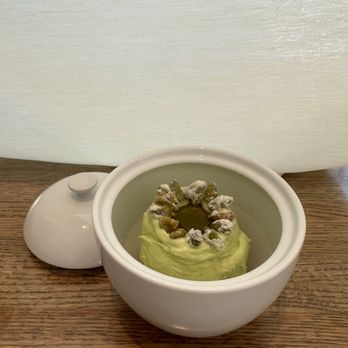 Apolonia - Pistachio dessert - Modern European Near Me - Chicago, Illinois Apolonia - Pistachio dessert - Modern European Near Me - Chicago, Illinois
