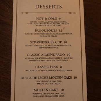 Baires Grill - Weston - Dessert menu - Argentine Near Me - Weston, Florida Baires Grill - Weston - Dessert menu - Argentine Near Me - Weston, Florida