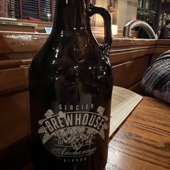 Glacier BrewHouse - Water bottles are cool - American Near Me - Anchorage, Alaska Glacier BrewHouse - Water bottles are cool - American Near Me - Anchorage, Alaska