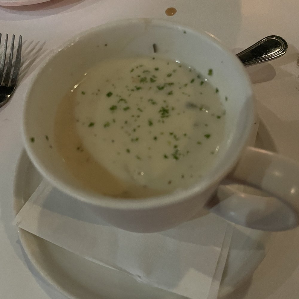Victor's Wood Grill - Clam chowder, delish. - Seafood Near Me - Coppell, Texas Victor's Wood Grill - Clam chowder, delish. - Seafood Near Me - Coppell, Texas