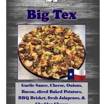 Pizza Zone - September's Pizza of the month, aka the best pizza to ever exist! - Pizza Near Me - Spring, Texas