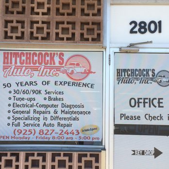 Hitchcocks Auto Service - Auto Repair Near Me - Concord, California Hitchcocks Auto Service - Auto Repair Near Me - Concord, California