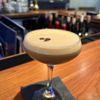Fin Point Oyster Bar & Grill - Espresso martini - Seafood Near Me - Boston, Massachusetts