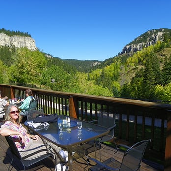 Latchstring Restaurant - LatchString Restaurant Patio (Part of Spearfish Canyon Lodge) - New American Near Me - Lead, South Dakota Latchstring Restaurant - LatchString Restaurant Patio (Part of Spearfish Canyon Lodge) - New American Near Me - Lead, South Dakota