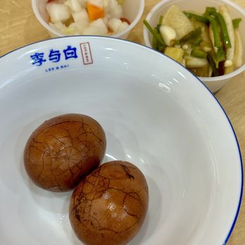 Lee & Bai Buns and Noodle - Tea Eggs & Pickled Side Dishes - Breakfast & Brunch Near Me - Flushing, New York