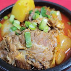 Pork Bone Stew (Gamjatang)