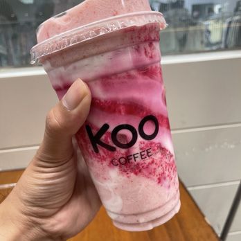 Koo Coffee Tea - Strawberry Tornado (TikTok: @justandyvu) - Coffee & Tea Near Me - Westminster, California Koo Coffee Tea - Strawberry Tornado (TikTok: @justandyvu) - Coffee & Tea Near Me - Westminster, California