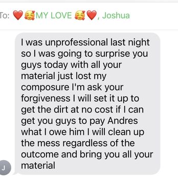 Silas reclamations - Never saw that free dirt. The highs and lows of your behavior. One min your nice next your cursing me out. - Excavation Services Near Me