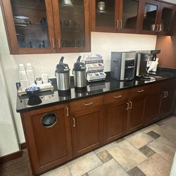 Cole's Salon - Coffee, tea and water complimentary