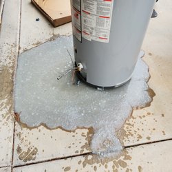 Murphy's Law Plumbing - Sediment filled water heater getting replaced. When is the last time your water heater was flushed? call us today