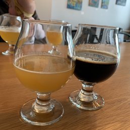 A VHS Imperial stout & Nude Naked (I think it was called) sour