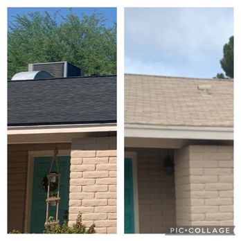 Stonecreek Roofing - Black is the after photo! - Roofing Near Me - Phoenix, Arizona