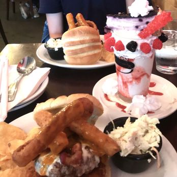 Boston Burger - 420 burger with sides of chips and coleslaw and a freakfrappe - Burgers Near Me - Cambridge, Massachusetts Boston Burger - 420 burger with sides of chips and coleslaw and a freakfrappe - Burgers Near Me - Cambridge, Massachusetts
