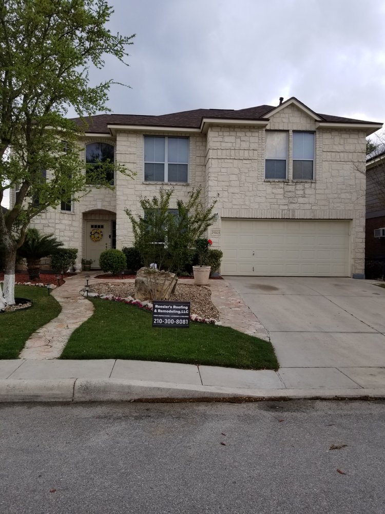 Slide of Roesler's Roofing & Remodeling