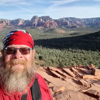 Devil's Bridge Trail - view from on top of devil's Bridge - Hiking Near Me - Sedona, Arizona Devil's Bridge Trail - view from on top of devil's Bridge - Hiking Near Me - Sedona, Arizona