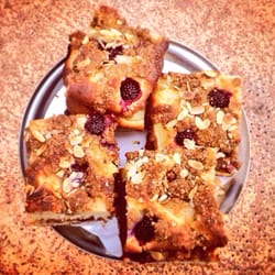 Taste - #Pear #Blackberry #Almond #Crumble #Bread #Bake  #baking #homemade #greatbritishbakeoff #delicious #leeds #taste