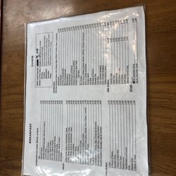 Hubert grill & Deli - Menu as of 3/4/23