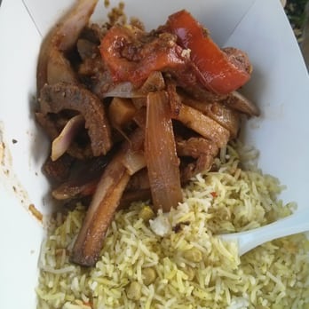 Taste of Diversity - Lomo saltado (beef with potatoes, peppers and onions) with rice from Pure Peru. Sabroso! - Festivals Near Me - Buffalo, New York Taste of Diversity - Lomo saltado (beef with potatoes, peppers and onions) with rice from Pure Peru. Sabroso! - Festivals Near Me - Buffalo, New York
