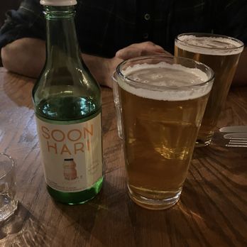 Soju - Soju and west coast IPA - Korean Near Me - Pittsburgh, Pennsylvania