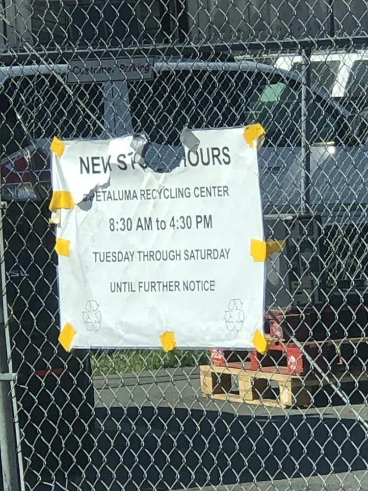 PETALUMA RECYCLING CENTER Updated September 2024 28 Reviews 315