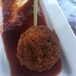 MIX Kitchen & Bar - Purple sticky rice dumpling