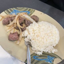 46B. High School Special - beef rice