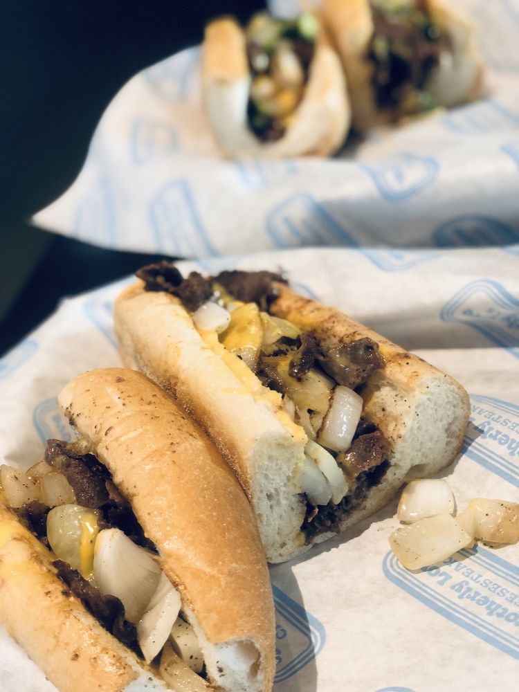 Food from Brotherly Love Cheesesteaks