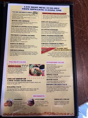 Menu photo 2 Mother's Cantina Ocean City, MD Menu photo 2 Mother's Cantina Ocean City, MD