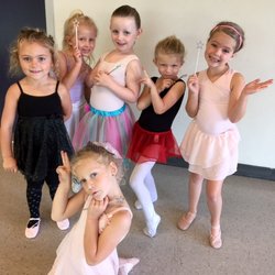 Dance To Evolve - Check out our star shiners modeling before practice! These little ones are so excited for tap and ballet class