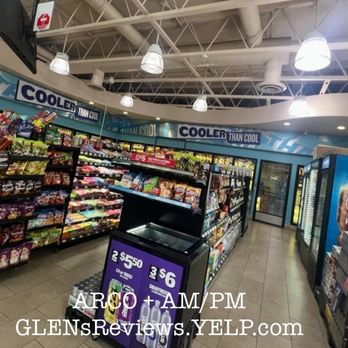 ARCO - So damn clean, organized and I love the lighting here. Not bad at all for a regular gas station convenience store compared to where I live! - Gas Stations Near Me - Elk Grove, California
