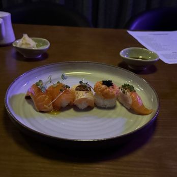 Fukuro Bar & Sushi - Salmon Taster - Sushi Bars Near Me - Evans, Georgia