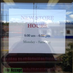 NEW STORE HOURS NEW STORE HOURS