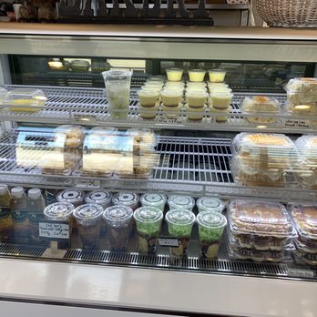 Yen's Cafe - a display case filled with desserts - Vietnamese Near Me - Arlington, Texas