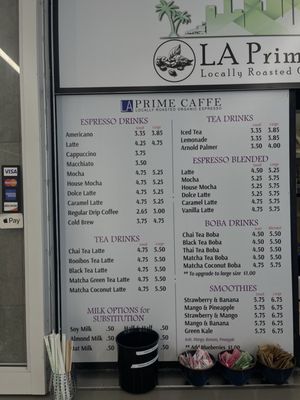 Menu photo 1 La Prime Caffe Los Angeles, CA Menu photo 1 La Prime Caffe Los Angeles, CA