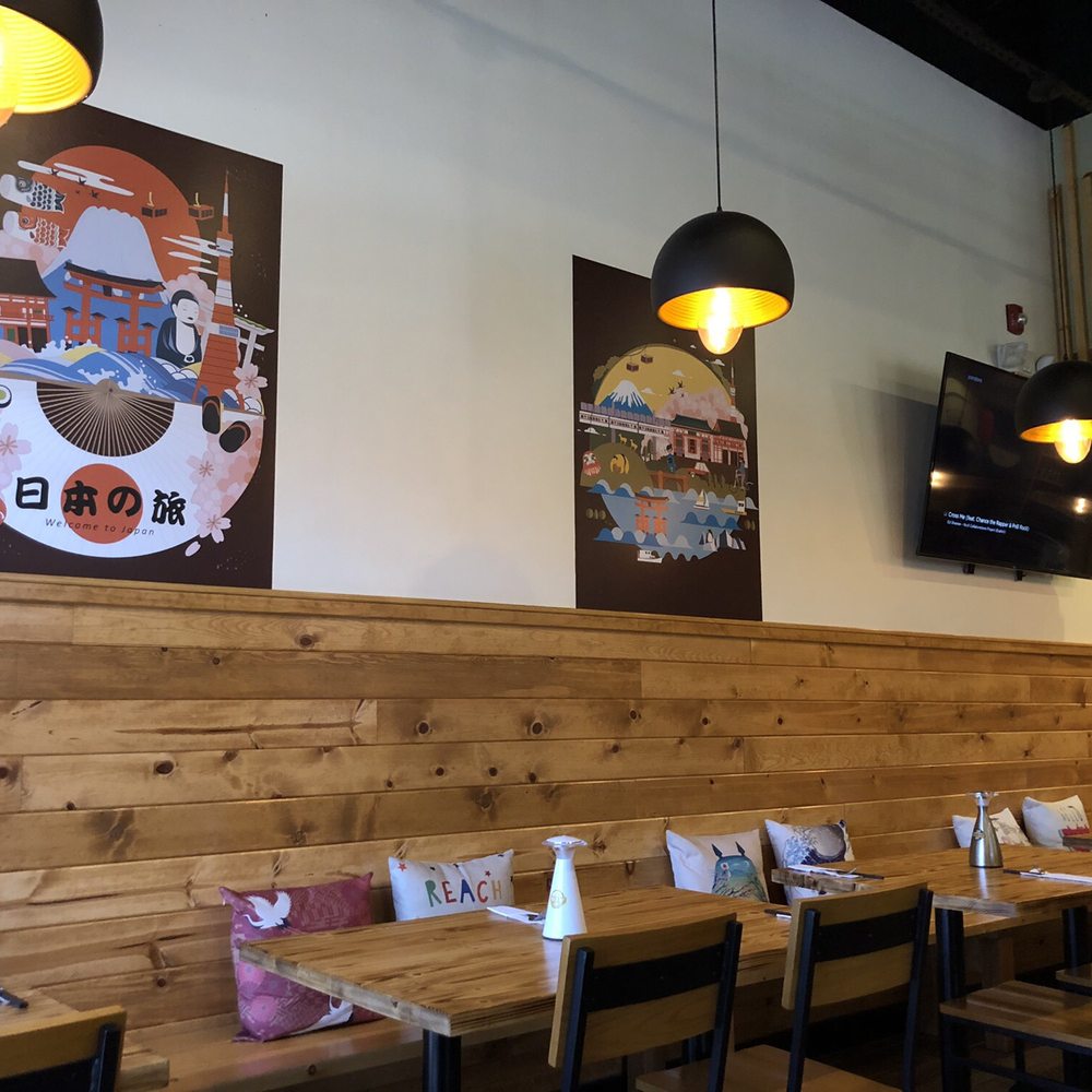 Brothers Ramen - Wall art and dinning area. - Ramen Near Me - Murfreesboro, Tennessee