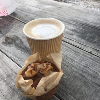 Chattahoochee Cheese Market - Vanilla latte w/ pumpkin muffin - Cheese Shops Near Me - Helen, Georgia Chattahoochee Cheese Market - Vanilla latte w/ pumpkin muffin - Cheese Shops Near Me - Helen, Georgia