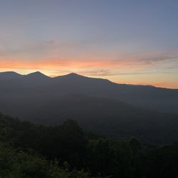 Tanbark Ridge Overlook - Sunrise at Tanbark Ridge Overlook.