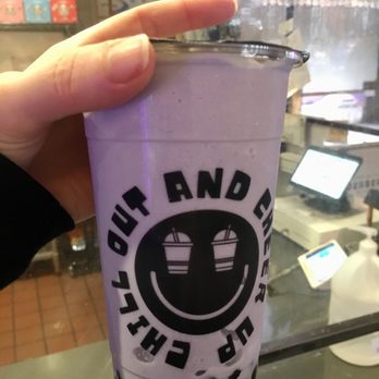 Chillin' - Taro Smoothie with Boba - Bubble Tea Near Me - Whittier, California Chillin' - Taro Smoothie with Boba - Bubble Tea Near Me - Whittier, California