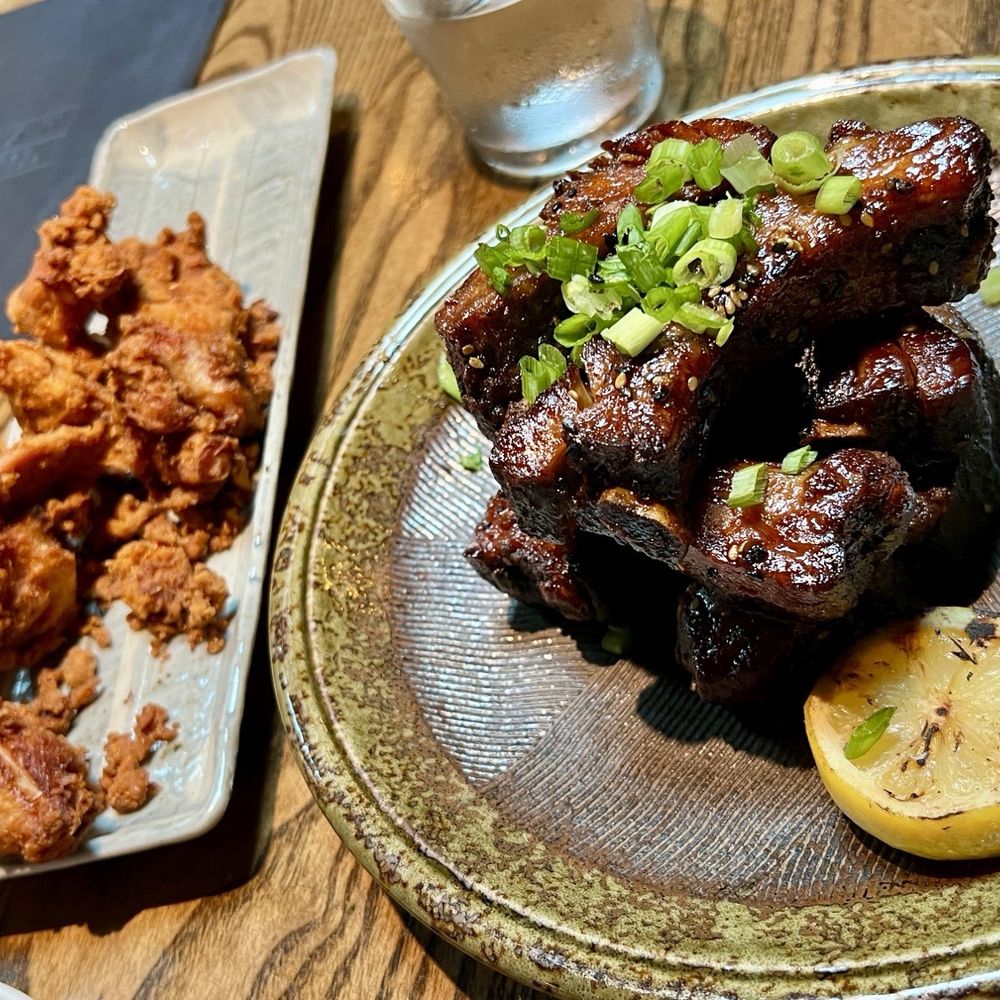 Ukiah - Chicken karaage and crispy pork ribs - Japanese Near Me - Asheville, North Carolina Ukiah - Chicken karaage and crispy pork ribs - Japanese Near Me - Asheville, North Carolina