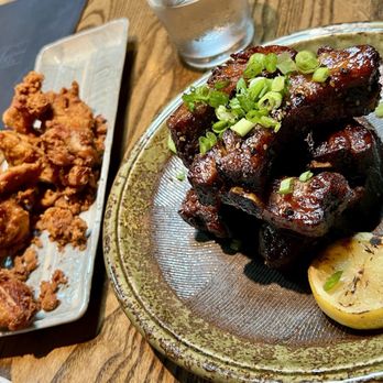 Ukiah - Chicken karaage and crispy pork ribs - Japanese Near Me - Asheville, North Carolina Ukiah - Chicken karaage and crispy pork ribs - Japanese Near Me - Asheville, North Carolina