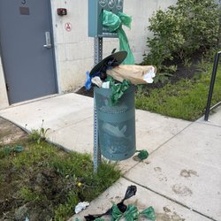 Auden Buffalo - "PET WASTE ONLY" CANISTERS WITH DEGRADING BAGS OF FECES CHANGED ONCE EVERY 3-4 WEEKS. PET WASTE NOT ALLOWED ANYWHERE ELSE