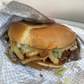 Rally's - Bacon BBQ Mother Cruncher - Burgers Near Me - Moreno Valley, California Rally's - Bacon BBQ Mother Cruncher - Burgers Near Me - Moreno Valley, California